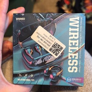 Wireless Earbuds - Black
